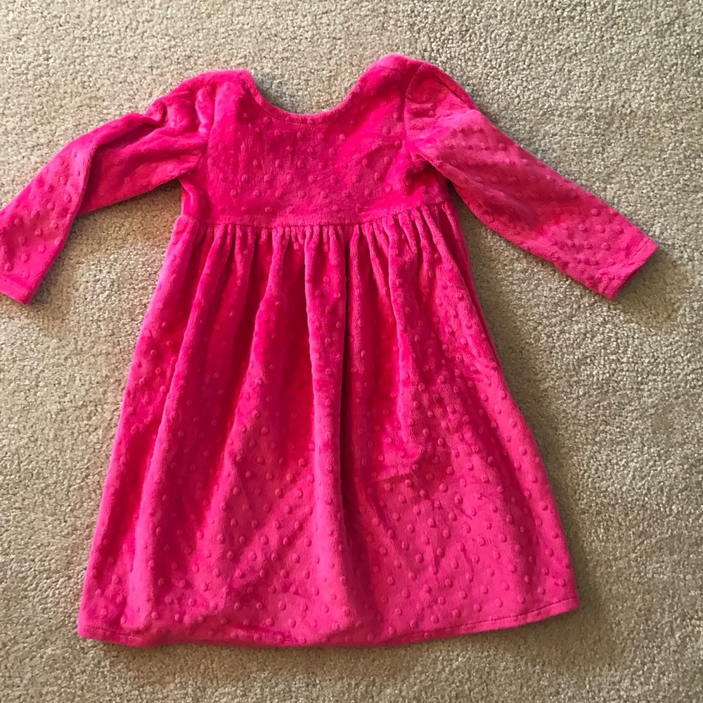 Girls, Little Ducky, pink dress, size 4/5